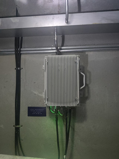  秦安电力管廊覆盖漏缆方式案例